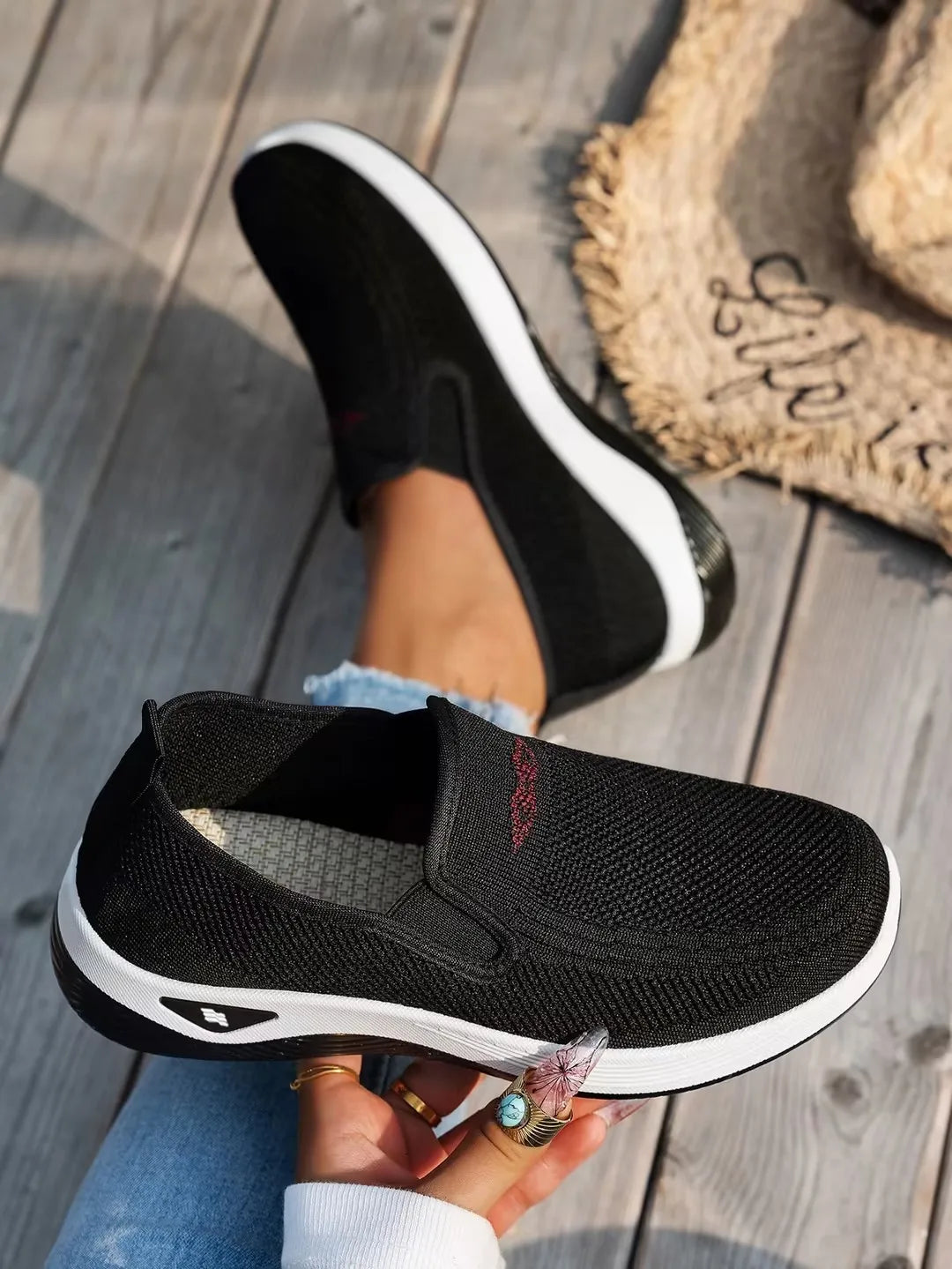 women's shoes, solid color soft women's single shoes