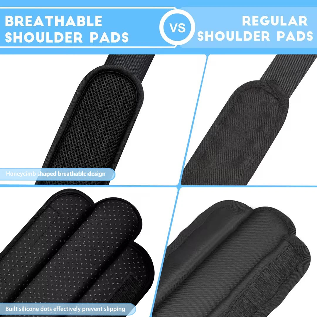 2-Pack Universal Shoulder Pad – Thick Cushion & Anti-Slip