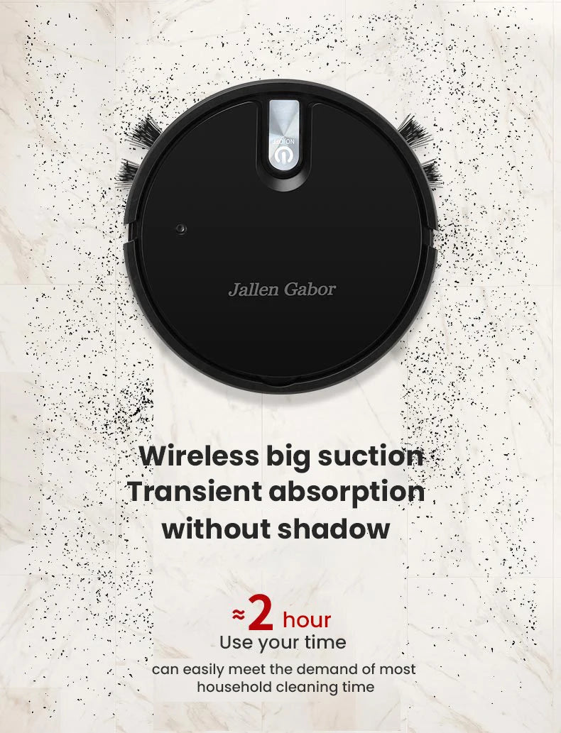 5-in-1 Wireless Smart Robot Vacuum Cleaner – Home Use