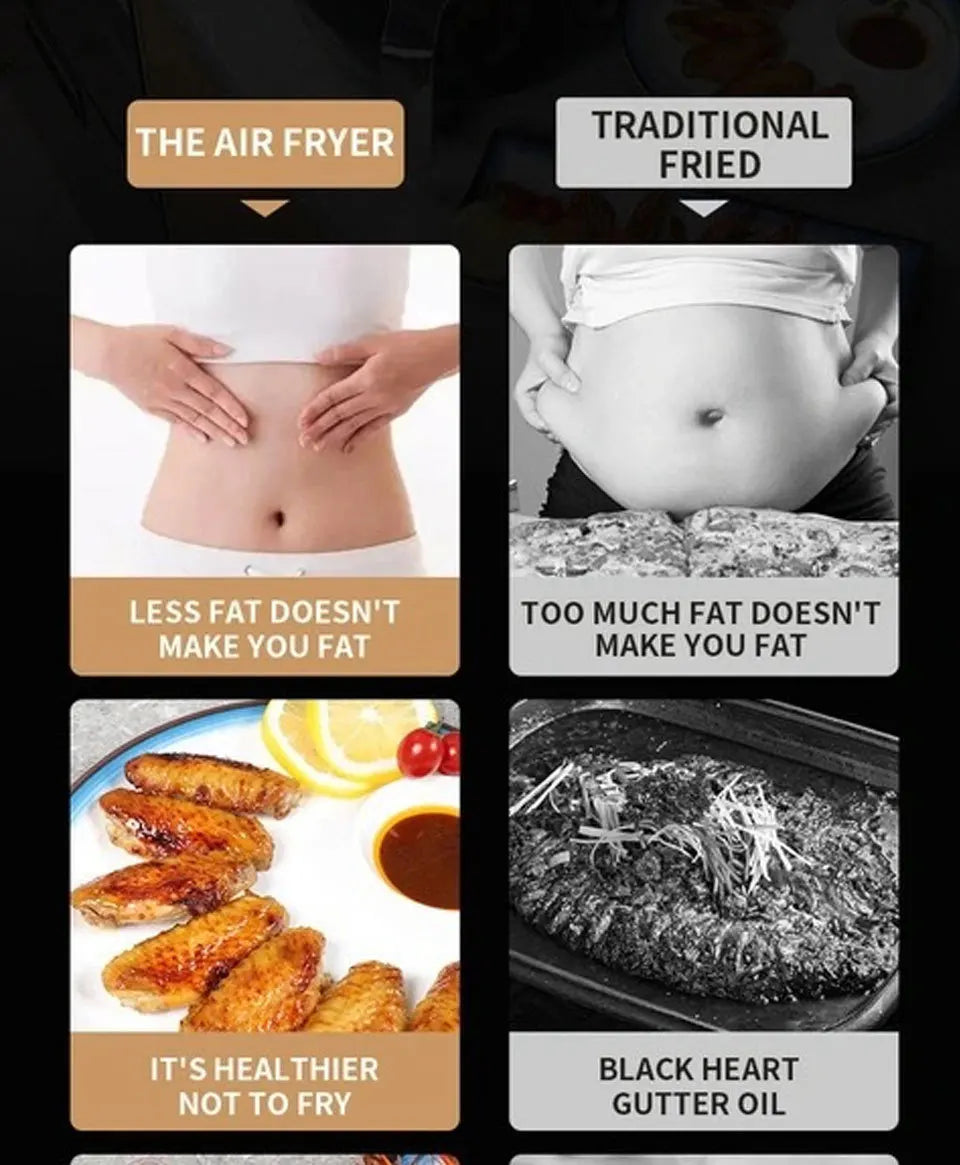 6L Air Fryer with Touch Screen