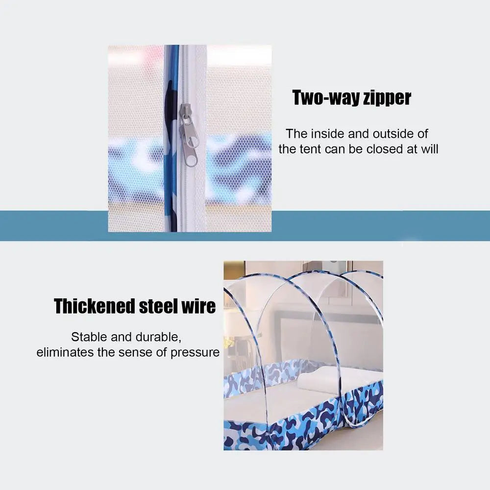 Camping Net Tent Portable Folding Bed Canopy Outdoor Sleeping Shelter