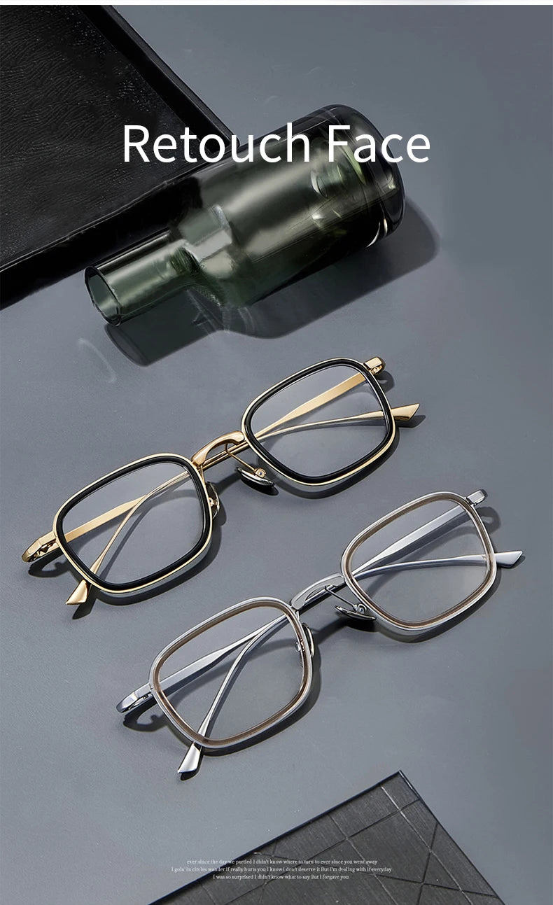 Titanium Eyeglass Frames – Ultra-Light Retro