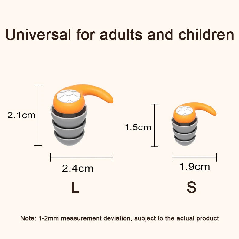 Sleep Noise Reduction Earplug Ear Protection Earplugs Anti-Noise Waterproof Plug for Travel Work Tapones Earplugs Mute Earplugs