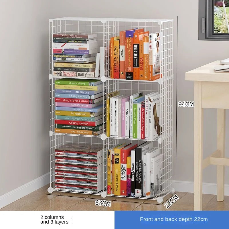 Floating Bookshelf Bookcase for Home & Office Storage