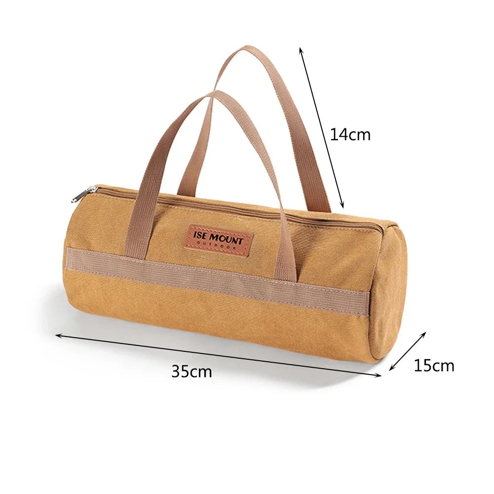 Camping Tools Storage Bag Large Capacity Canvas Tent Stake