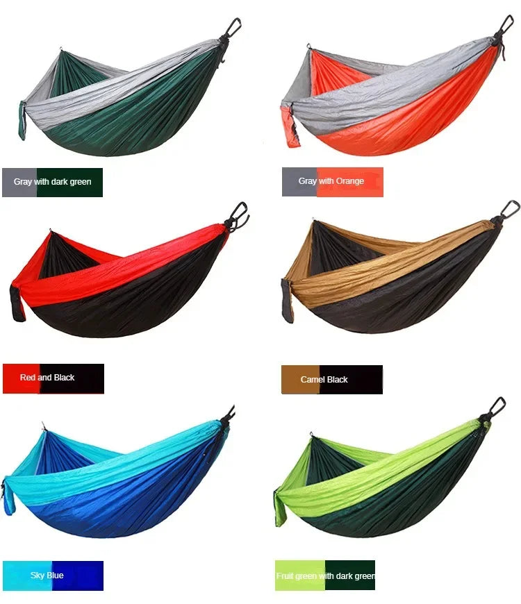 Ultralight Hammock 2 People Full Hanging Hammocks 300x200 Portable for Camping Outdoor Travel Tourist Garden Beach Large Hammock
