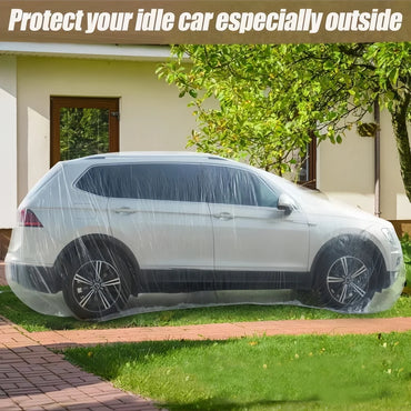 Universal Disposable Car Cover Rainproof & Dustproof