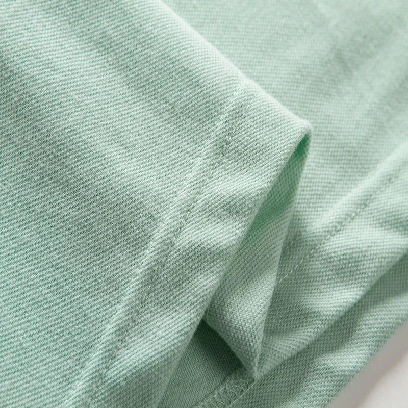 Shirts for Men Summer Cotton T shirts luxury Men Clothing Short Sleeve tee Tops man Simple business Shirt Goth Punk mens shirts