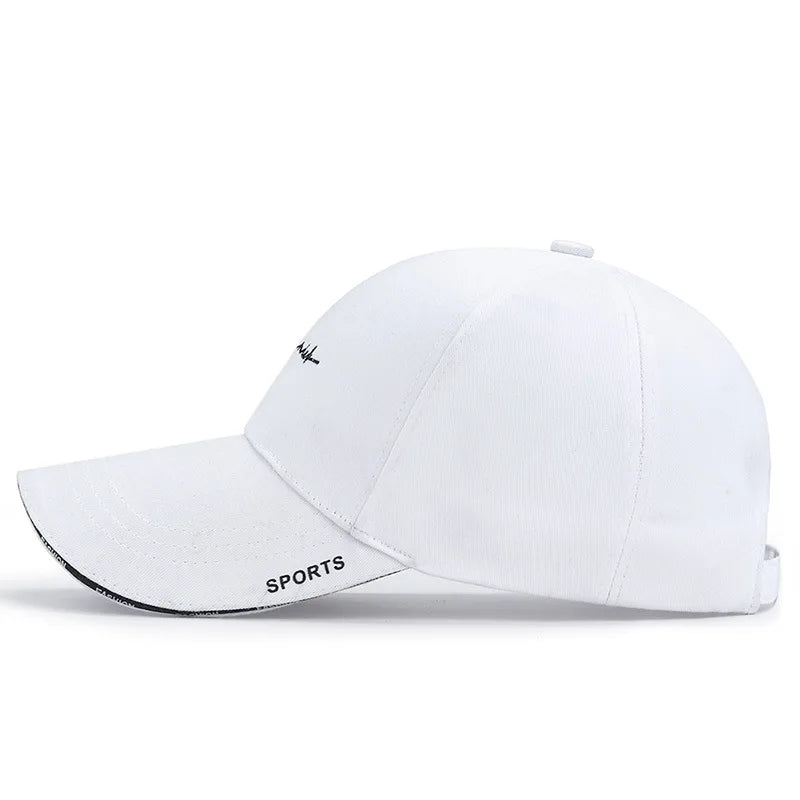 Unisex Casual Letter Embroidered Baseball Cap For Spring Autumn Sun Protection Trucker Hat Hio-Hop Cap
