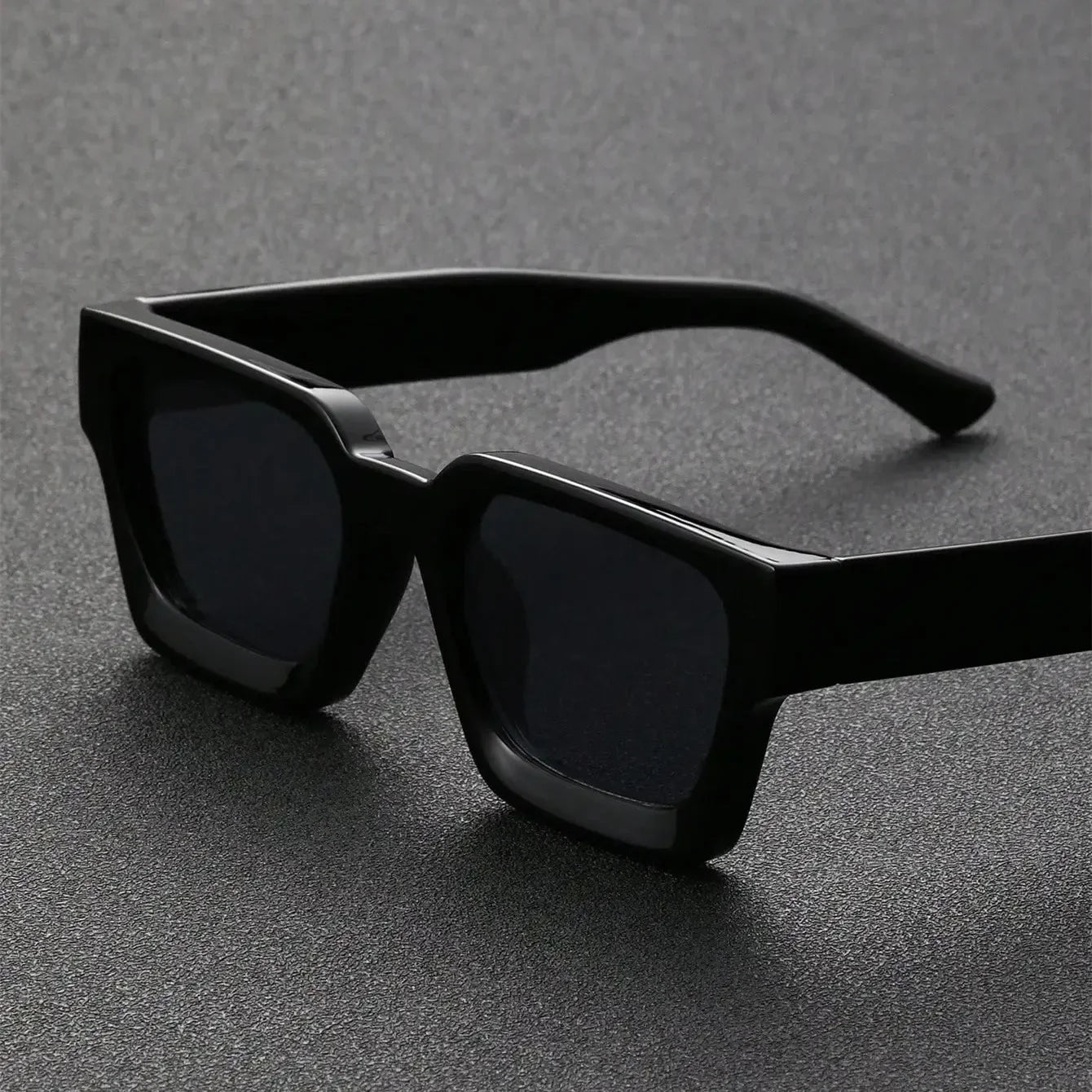 Retro Black Millionaire Shades Luxury Sunglasses 2025 For Men Designer Famous Brand Square Sun Glasses Man Women Sunglass
