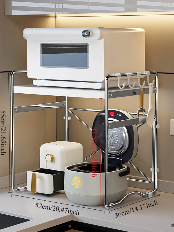 Multifunctional Kitchen Shelf Microwave Oven Storage Rack