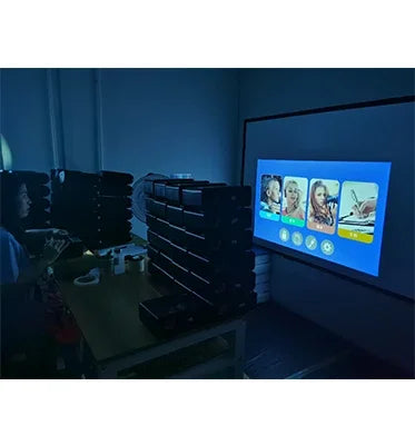 ProjectorT8 Android Mini Projector 4K 5G WiFi 2+16G 5800 Lumens 720P 1080P Full HD LCD LED Home Theater 3D Projector Portable Be