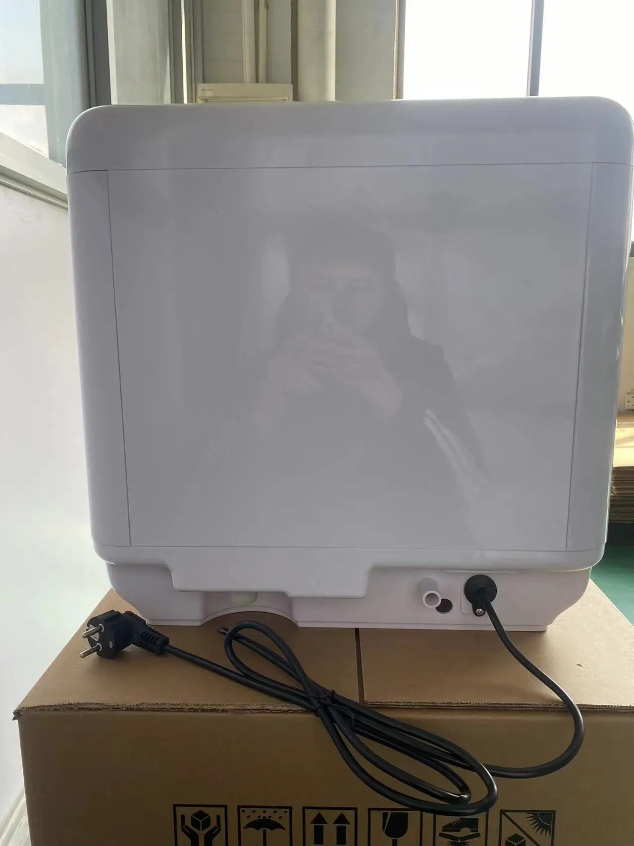 Wholesale New Commercial Smart Countertop Kitchen Dishwasher Nice Quality Moveable Machine With Water Tank High Quality Stock