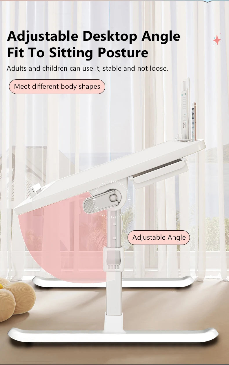 Adjustable Folding Laptop Desk – Bed & Floor Use