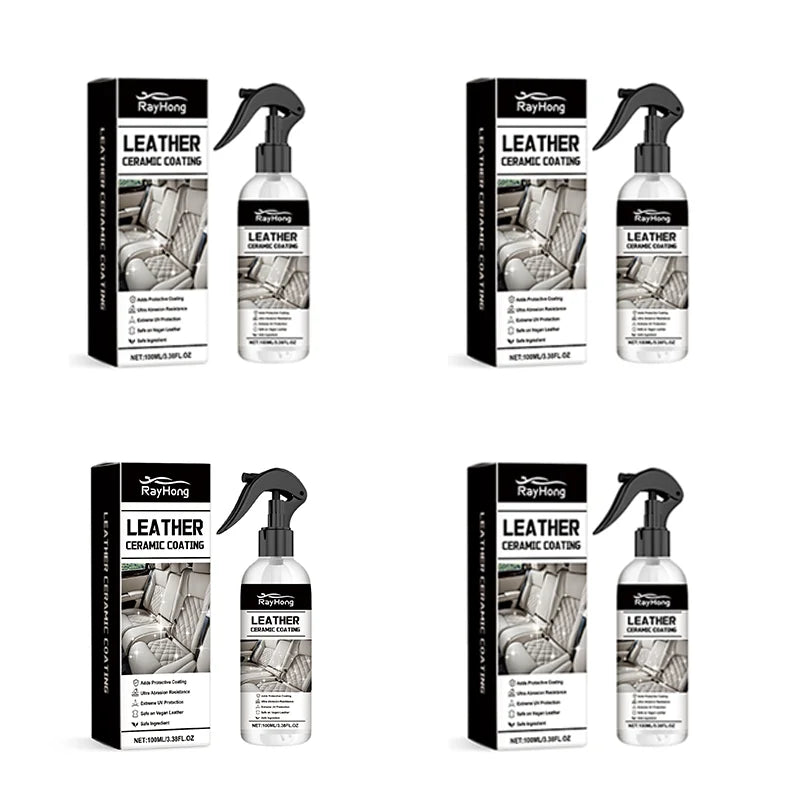 Leather Ceramic Coating Spray Cleaner & Renovation