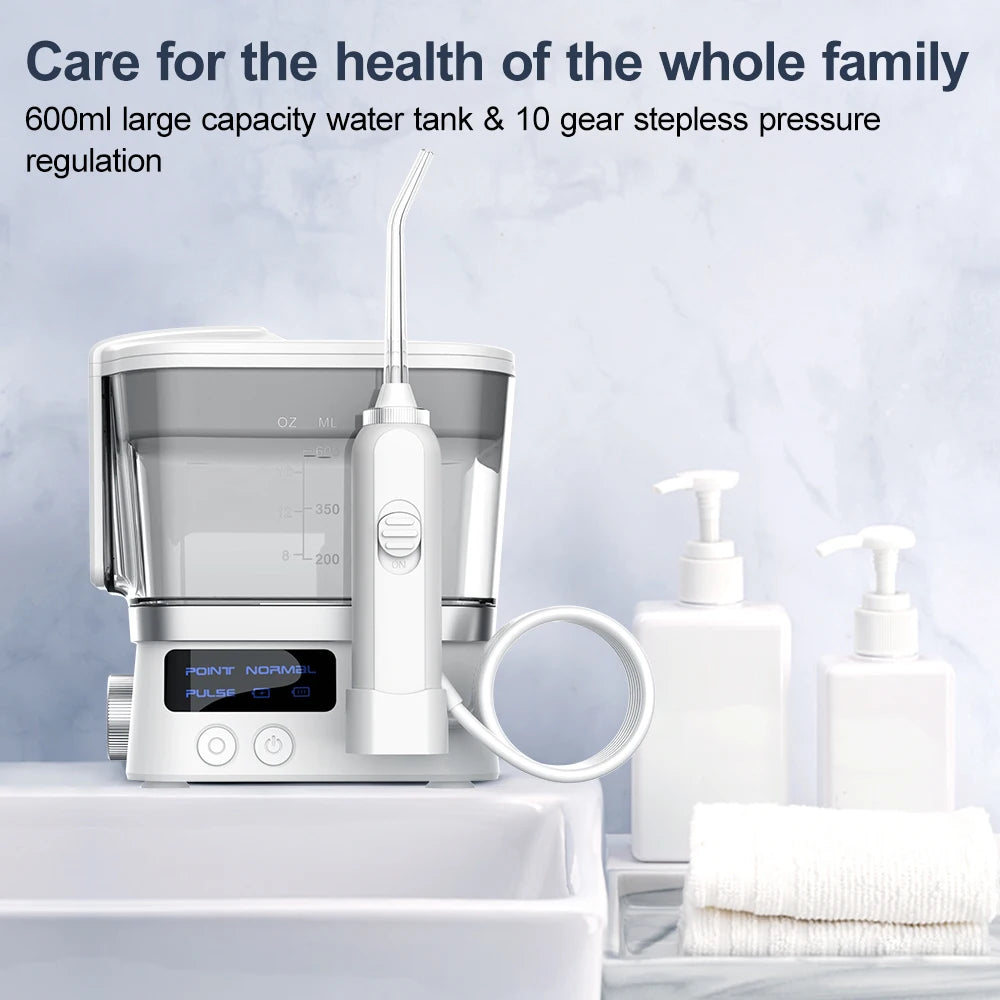 600ML Electric Oral Irrigator Water Flosser