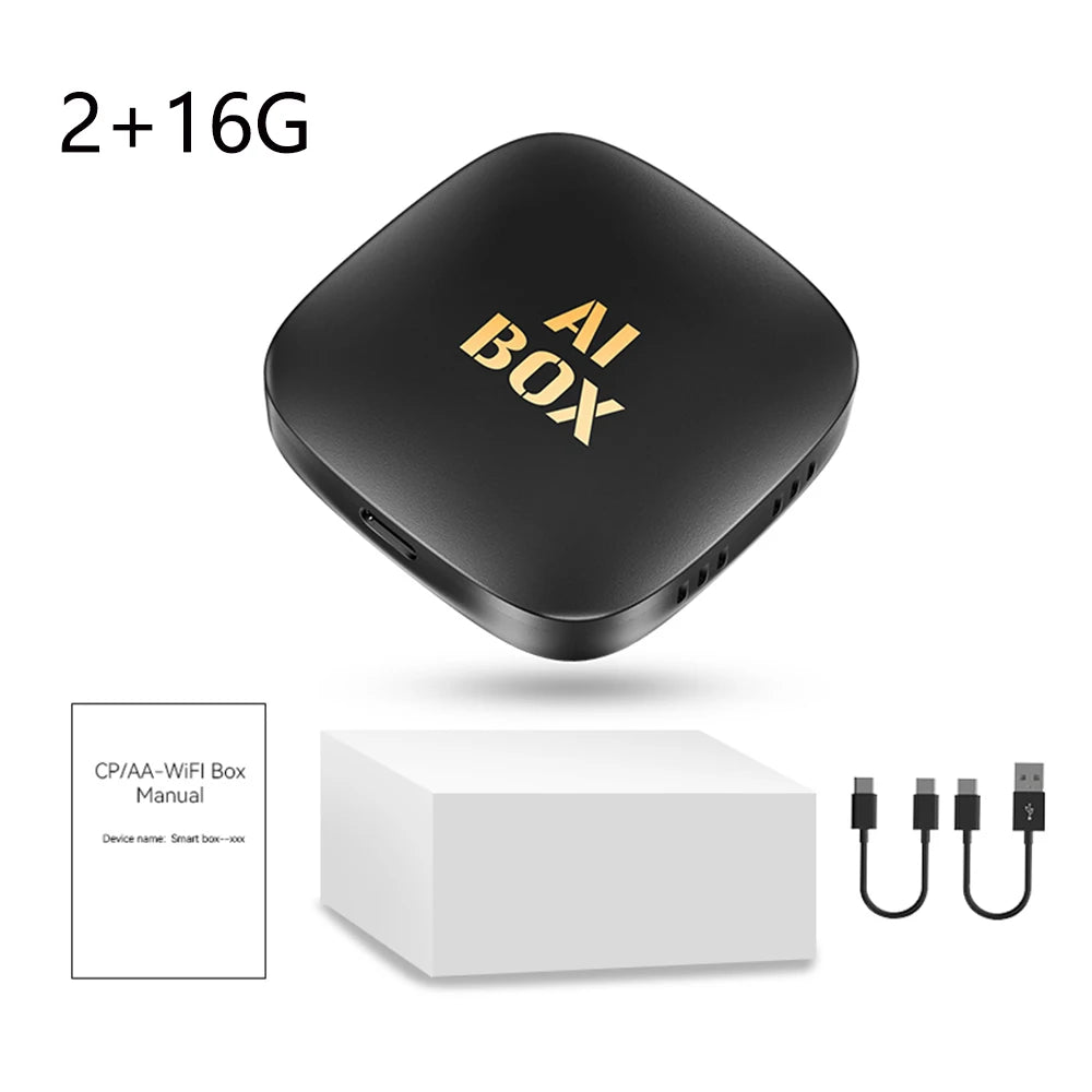 Smart Ai Box Android Wireless CarPlay Android Auto Adapter Android 13 CarPlay For Netflix For YouTube car intelligent systems
