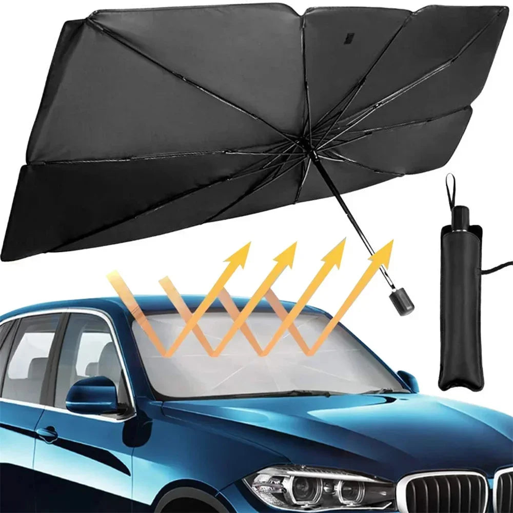 Universal Car Sunshade Front Windshield & Side Windows