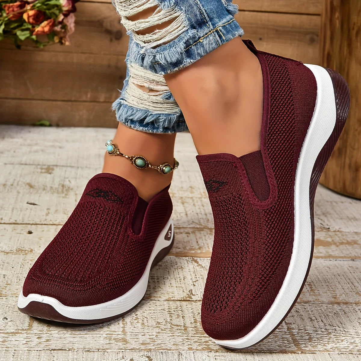 women's shoes, solid color soft women's single shoes