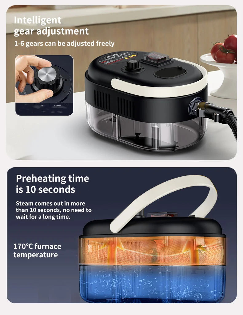 High Pressure Handheld Household Steam Cleaner