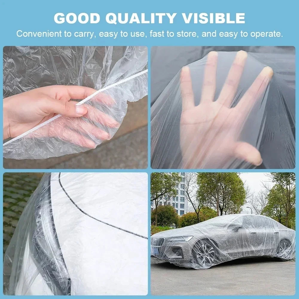 Disposable Car Dust Cover –Waterproof Sunshade Coat