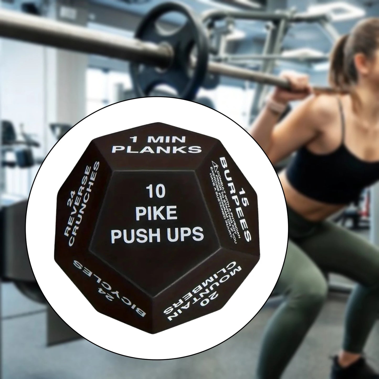 Fitness Exercise Dice – Cardio, HIIT & Strength Workout Game