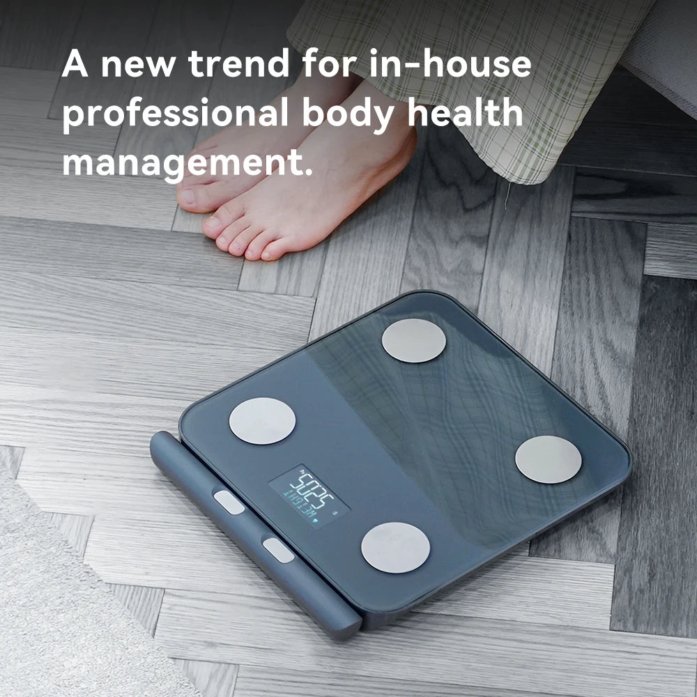 Fitdays Smart Body Fat Scale – 8-Electrode Fitness Analyzer