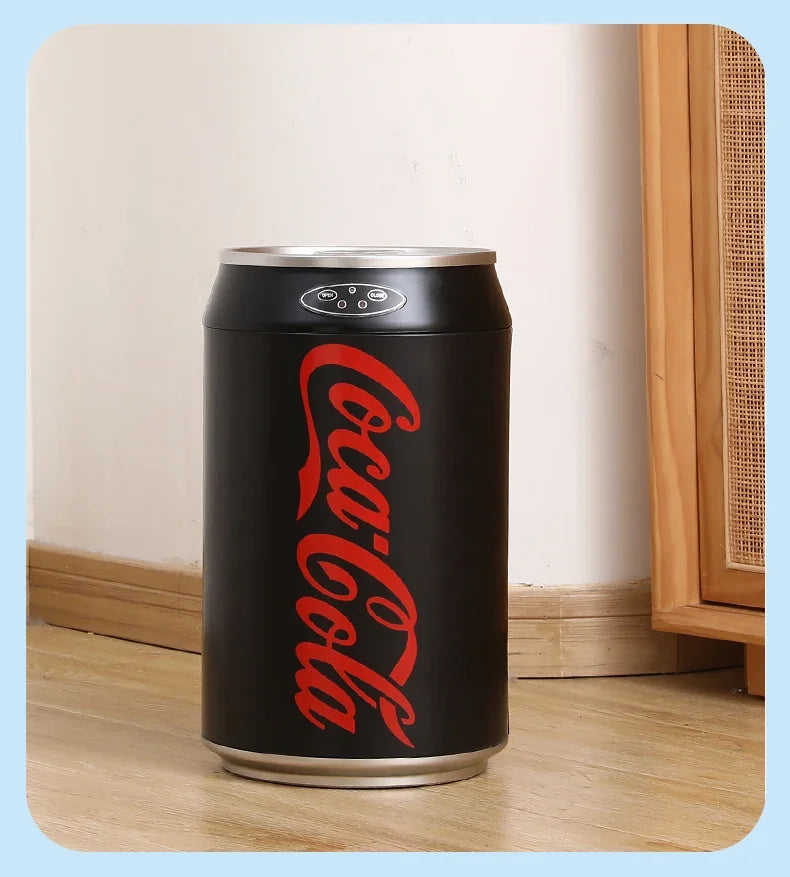 Smart Kitchen Waste Bins Creative Automatic Induction Opening Lid Trash Can Living Room Bedroom Cleaning Tools Accessories