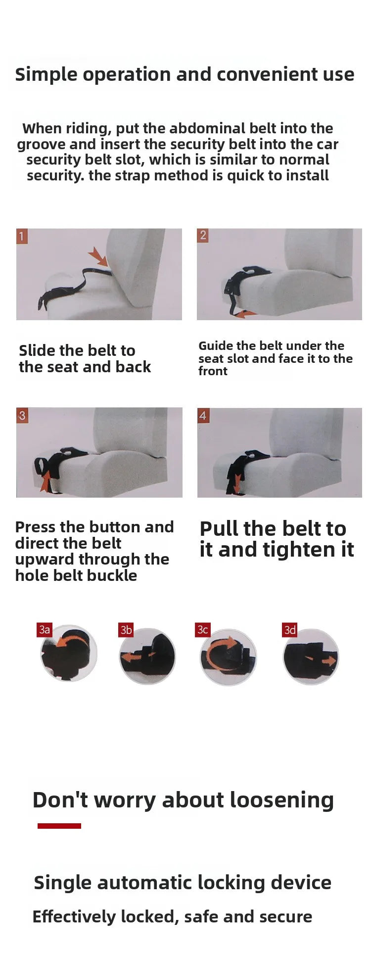 Pregnant women seat belt car special anti-belly products Pregnant driving co-pilot car anti-collision artifact