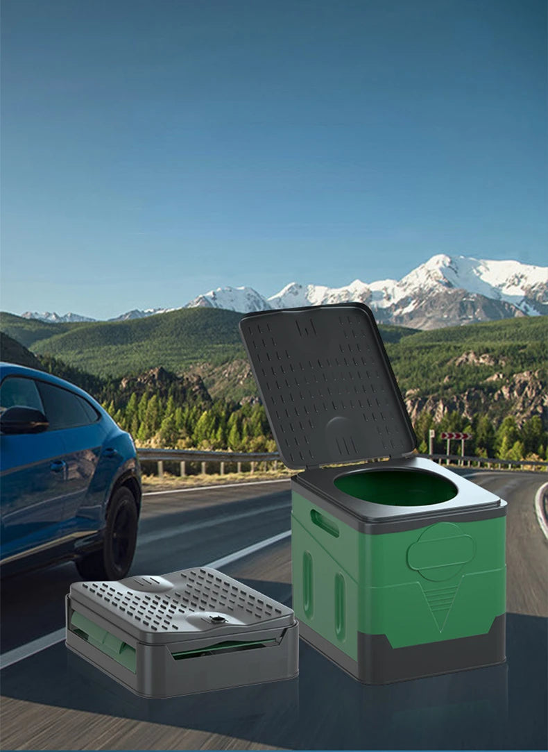 Portable Potty for Camping Folding Travel Toilet Camping Toilet Portable Toilet for Adults Car Toilet Camp Toilet Outdoor