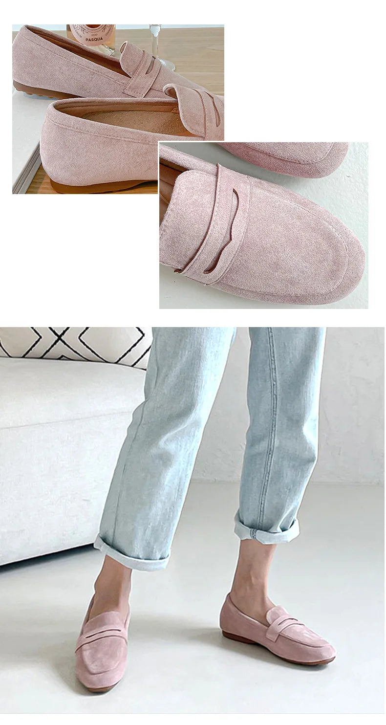 New Women Flat Loafers Casual Spring Autumn Shoes