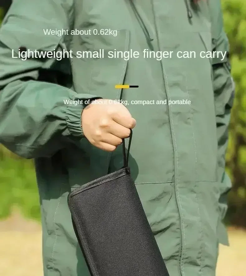 Portable folding stool, foldable hand-held camping stool, special folding stool for camping and fishing outdoors