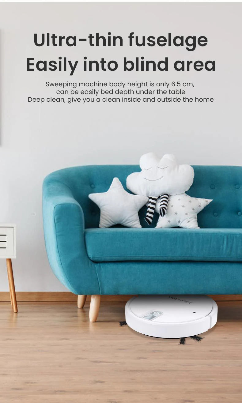 5-in-1 Wireless Smart Robot Vacuum Cleaner – Home Use