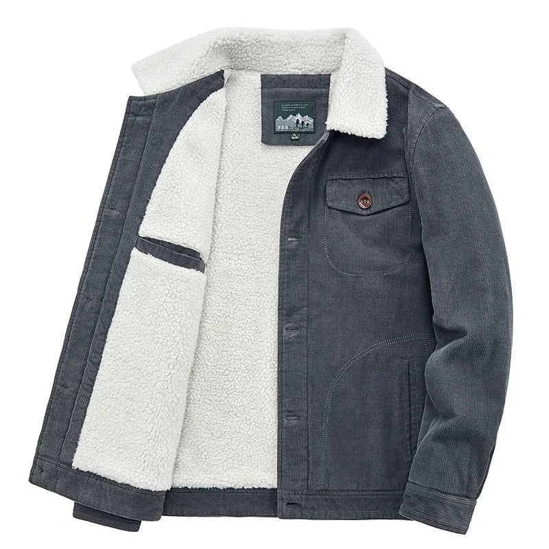 Men’s Tactical Military Windbreaker – Winter Fleece Jacket