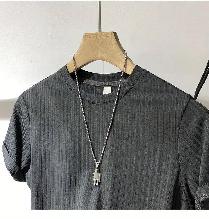 Men’s Quick Dry Slim Fit Summer T-Shirt Casual