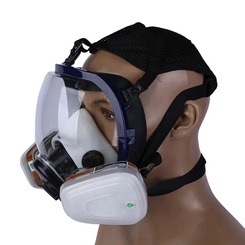Full Face Gas Mask Respirator with Filter Protection