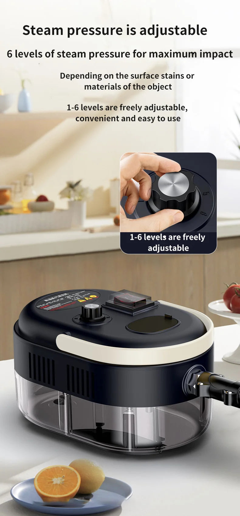 High Pressure Handheld Household Steam Cleaner