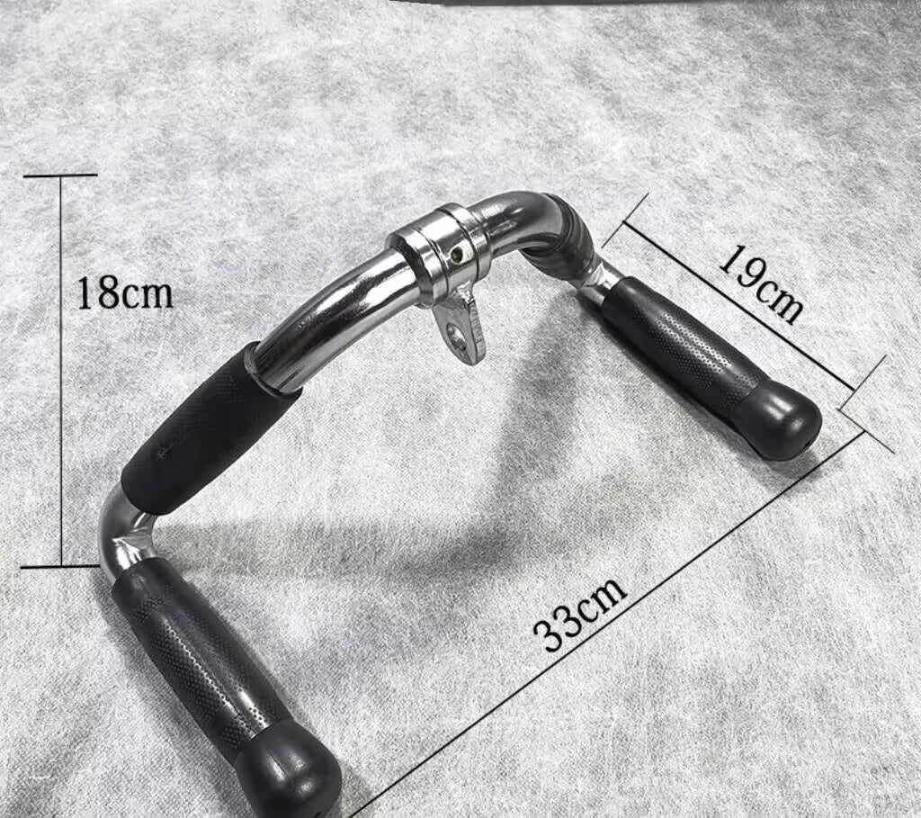 Heavy-Duty Lat Pull Down T-Bar & V-Bar – Gym Attachments