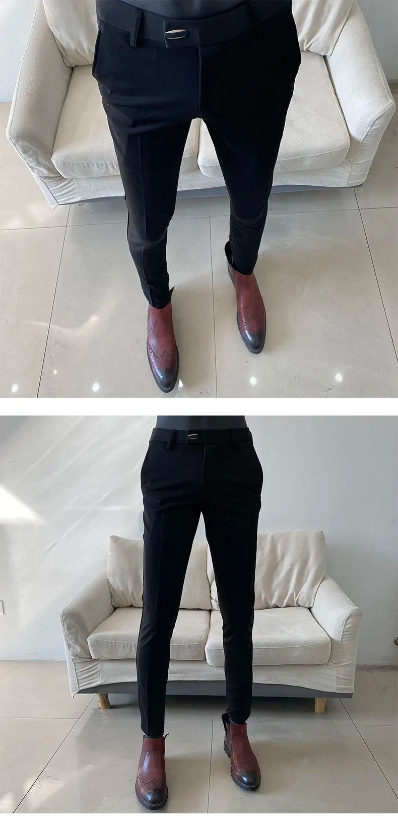 Men’s  Casual Slim Fit Dress Pants