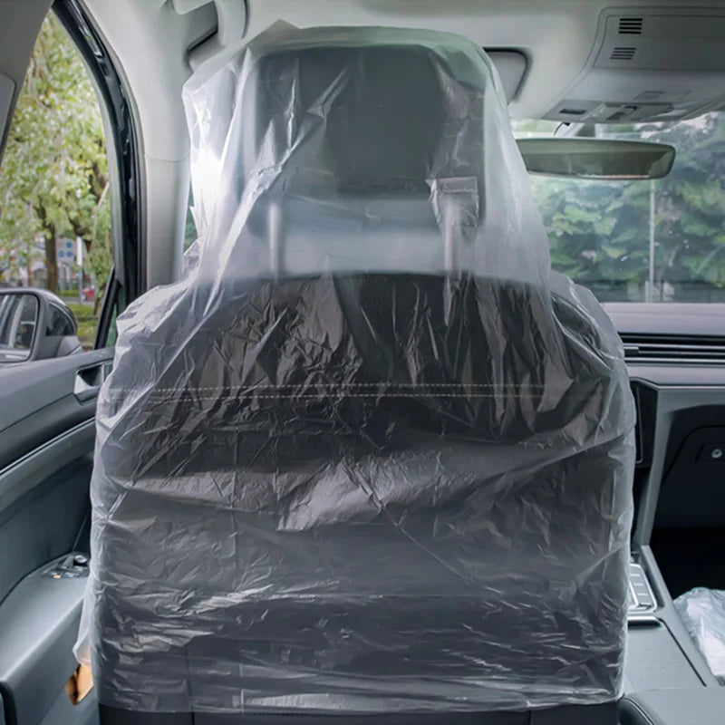 Disposable Waterproof Car Seat Covers – 50/100pcs