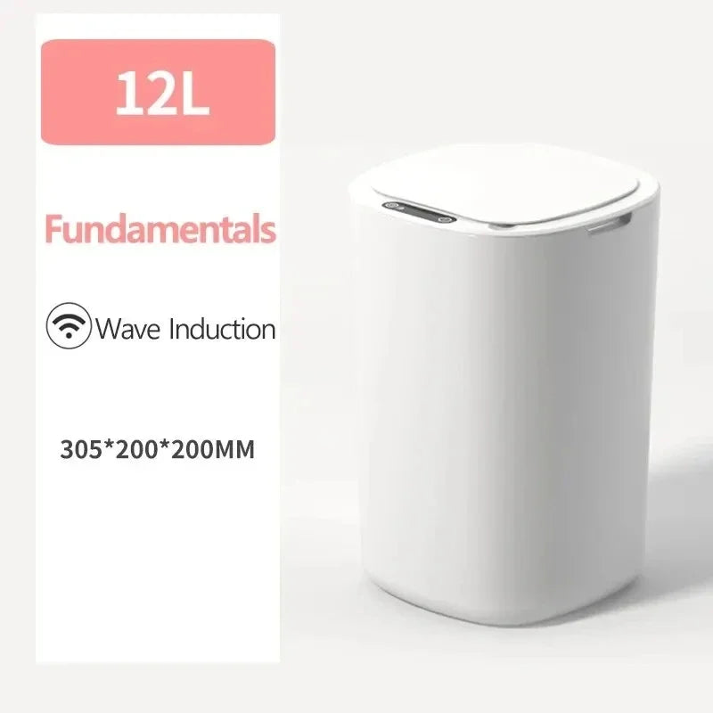 Smart Sensing 12L Automatic Trash Can – Electric Kitchen Bin