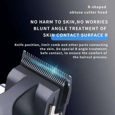 Professional Cordless Hair Clipper for Men – Rechargeable
