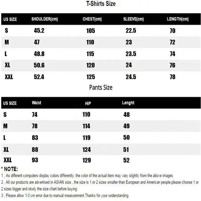 Men’s Sportswear Set T-Shirt & Shorts