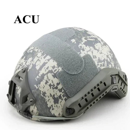 New Fast Tactical Airsoft Helmet – Camouflage ABS Protection