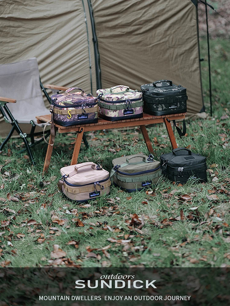 Camping Insulated Bowl & Cup Storage Bag – Outdoor Carry
