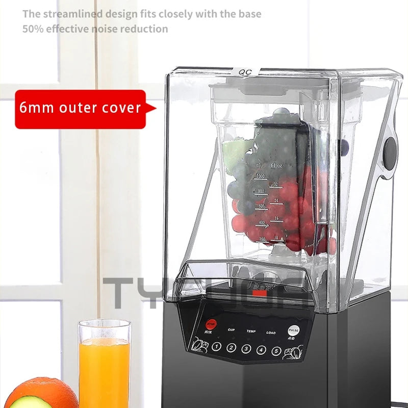 Commercial Ninja Blender 2000W – Ice Crusher & Juicer