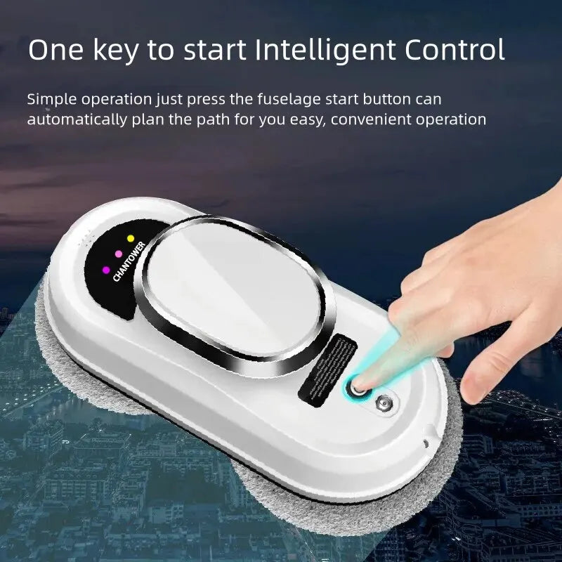 Intelligent Window Cleaning Robot with Remote Control