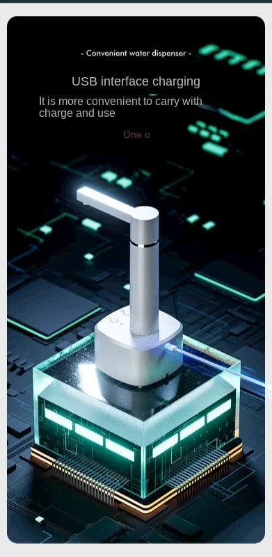 Smart Automatic Water Dispenser 3-gear USB Electric Water Pump With Stand Smart Water Bottle Pump Dispenser For Home Kitchen