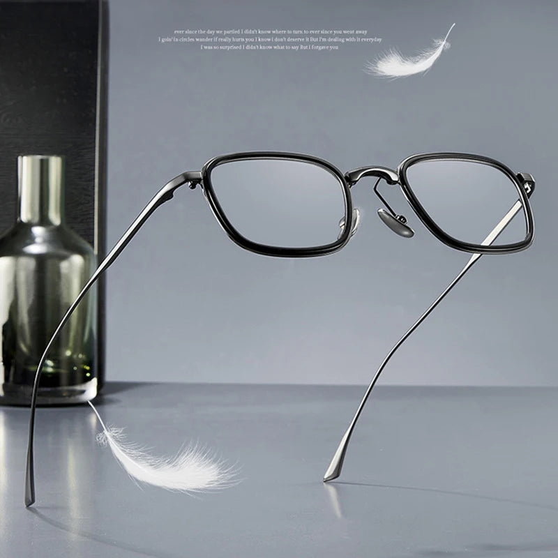 Titanium Eyeglass Frames – Ultra-Light Retro