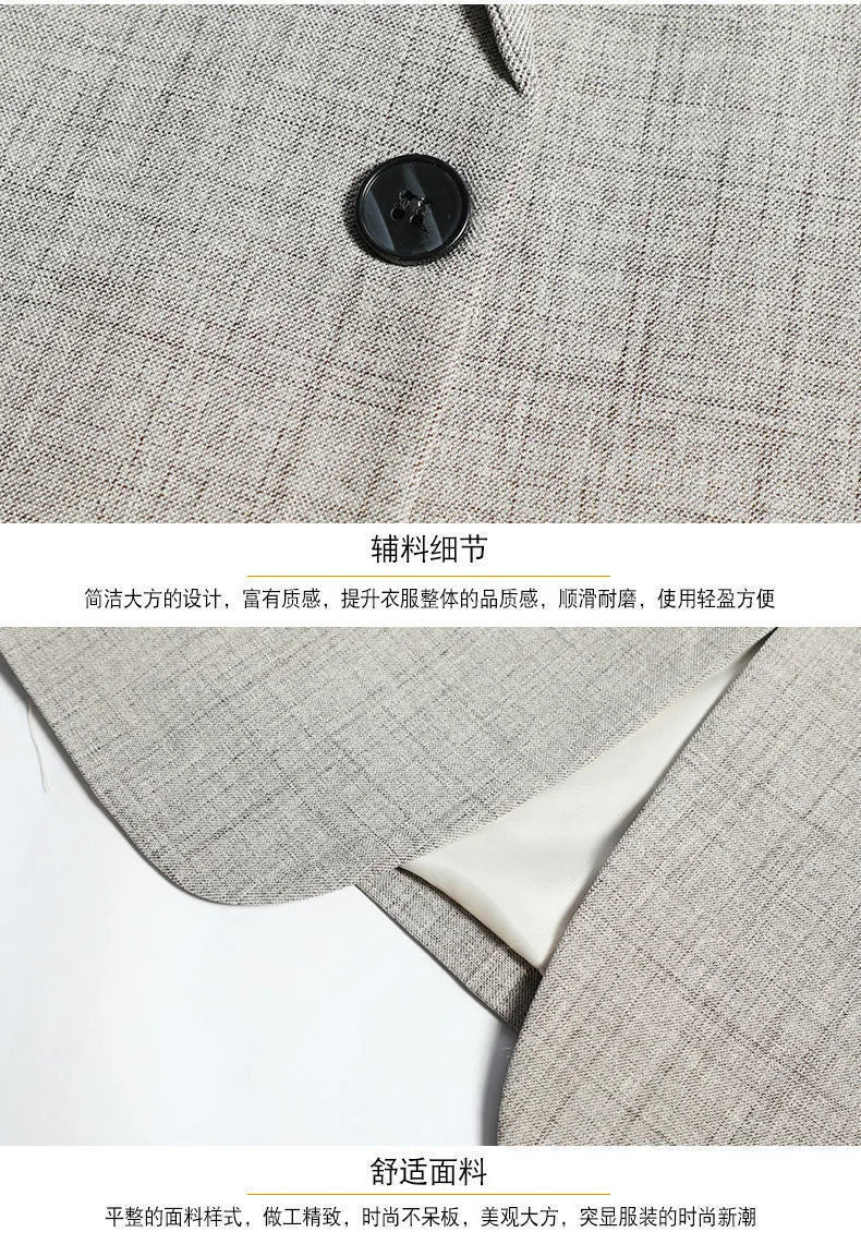 Men's Lightweight Business Blazer – Spring/Autumn Jacket